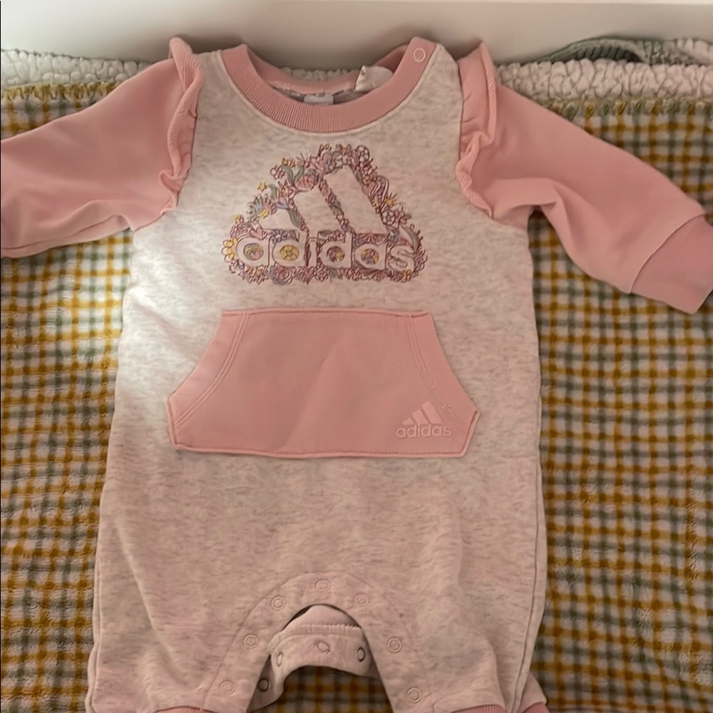 Adidas Pink Kids One Piece